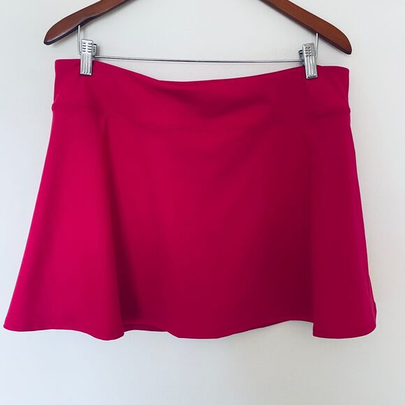 Tommy Bahama Pink Golf Tennis Skort Moinsture Wicking Skirt UPF 50+ Sz XL - Picture 3 of 12